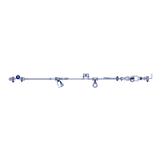 DBI SALA Sayfline Multi-span Wire Rope Horizontal Lifeline User Instruction Manual