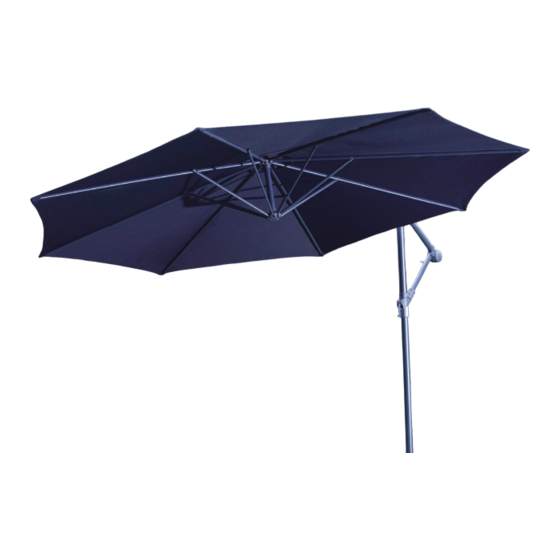 Kingfisher Banana Cantilever Parasol User Manual