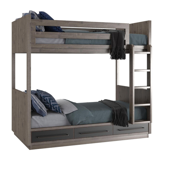 RH Teen COLBIN STORAGE BUNK BED TWIN OVER TWIN Assembly Instructions Manual