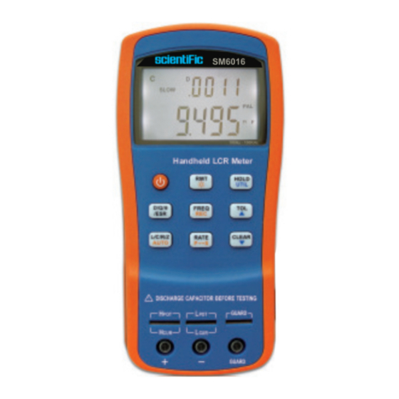 Scientific SM6015A Manuals