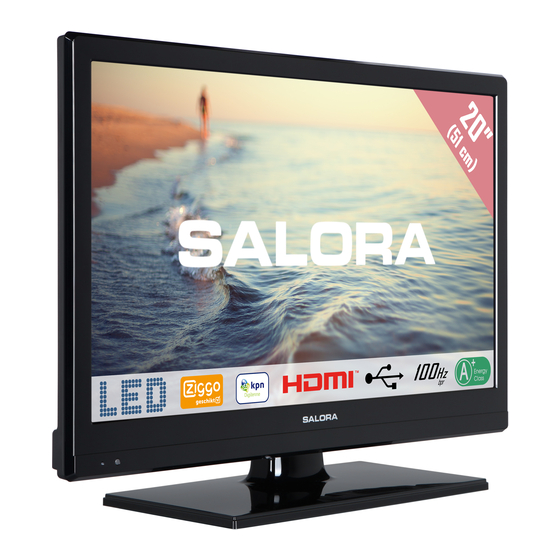 Salora 20HDB5005 Operating Instructions Manual