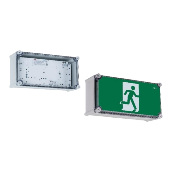 Clevertronics L10 Weatherproof LED Exit Installation & Maintenance Instructions