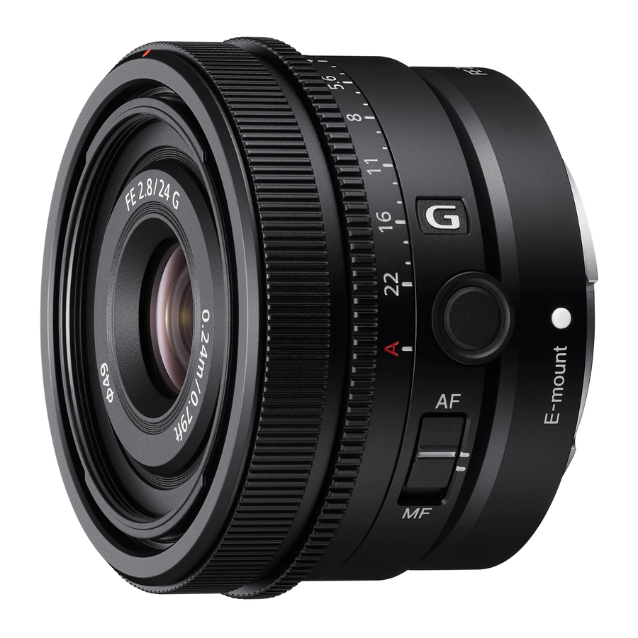 SONY FE 40mm F2.5 G (SEL40F25G) Manual and Review with Samples Video