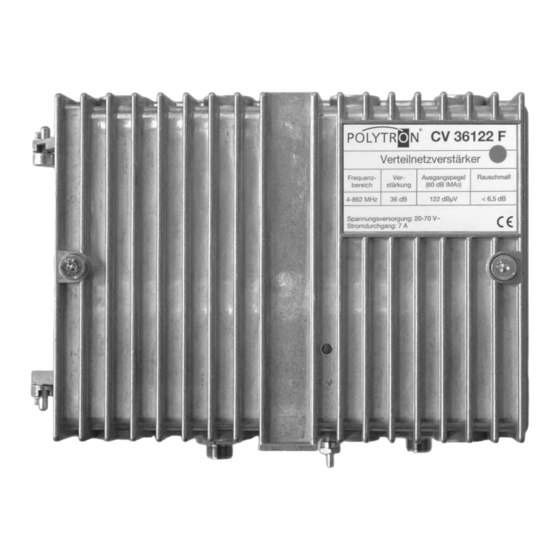 Polytron CV 30 126 N Operating Manual