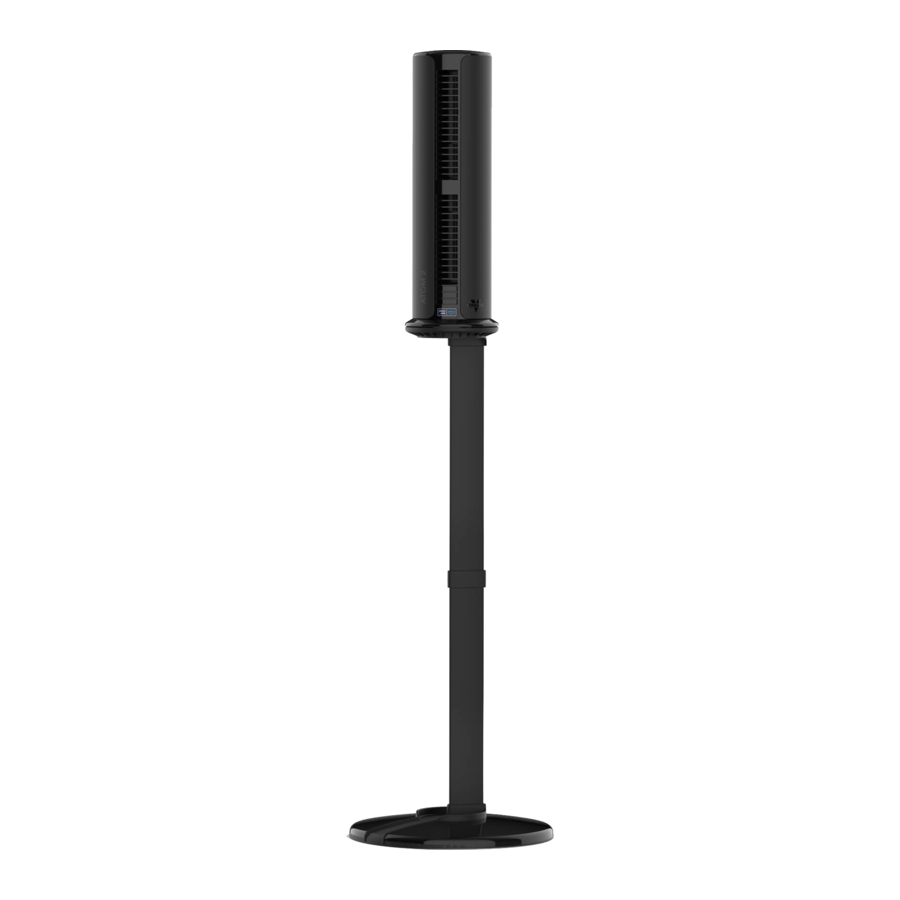 Vornado ATOM 2S AE - Compact Oscillating Tower Circulator Manual