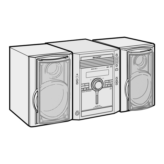 Sharp XL-MP150 Service Manual
