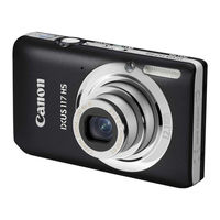 Canon IXUS 117 HS Getting Started