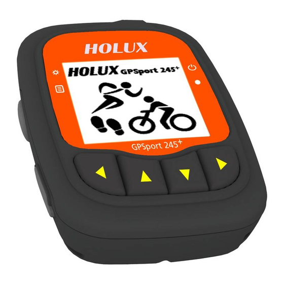 Holux GPSport 245+ User Manual
