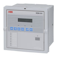 Abb REM 610 Operator's Manual
