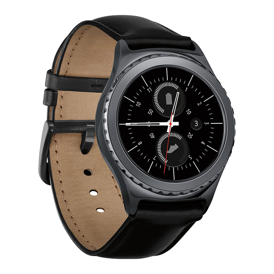Samsung GEAR S2 CLASSIC Quick Reference Manual