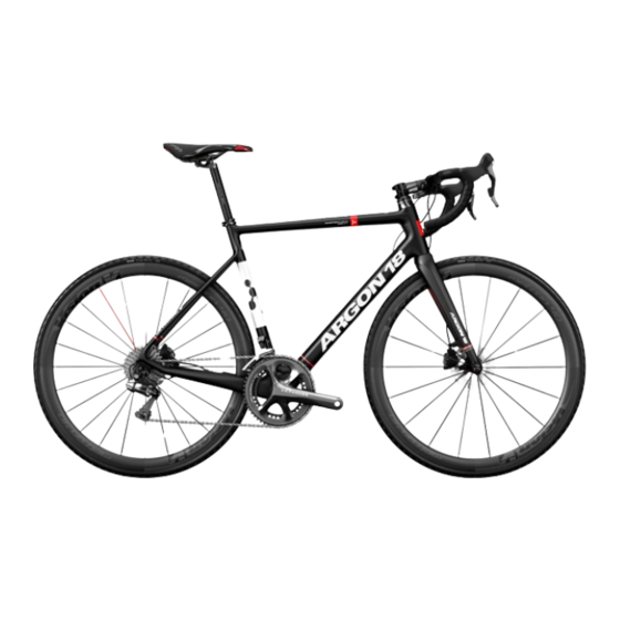 User Manuals: Argon 18 KRYPTON XROAD 213C Road Bike