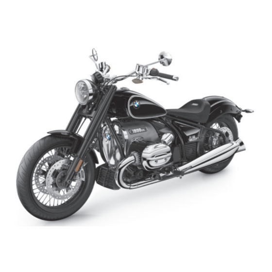 BMW Motorrad R 18 Rider's Manual