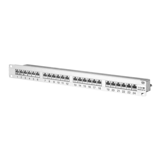 Metz Connect E-DAT Series Final Assembly Manual