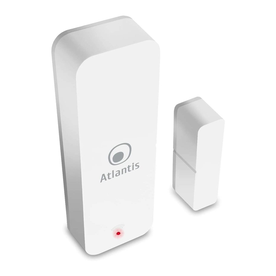 Atlantis A18-DSD06 Door/Window Sensor Manuals