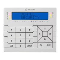 Bentel Security BKP-LED Instructions Manual