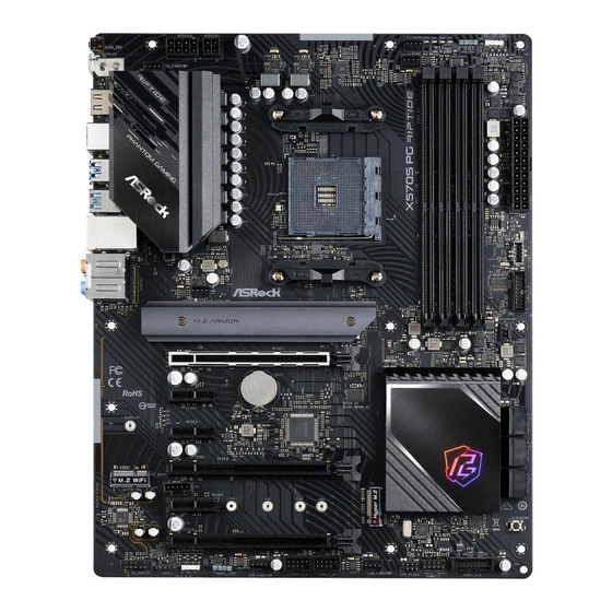 ASROCK X570S PG Riptide Manual
