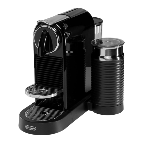 DeLonghi NESPRESSO CITIZ&MILK Manual