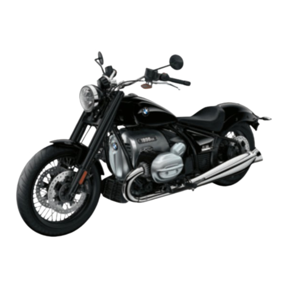 BMW Motorrad R 18 Rider's Manual
