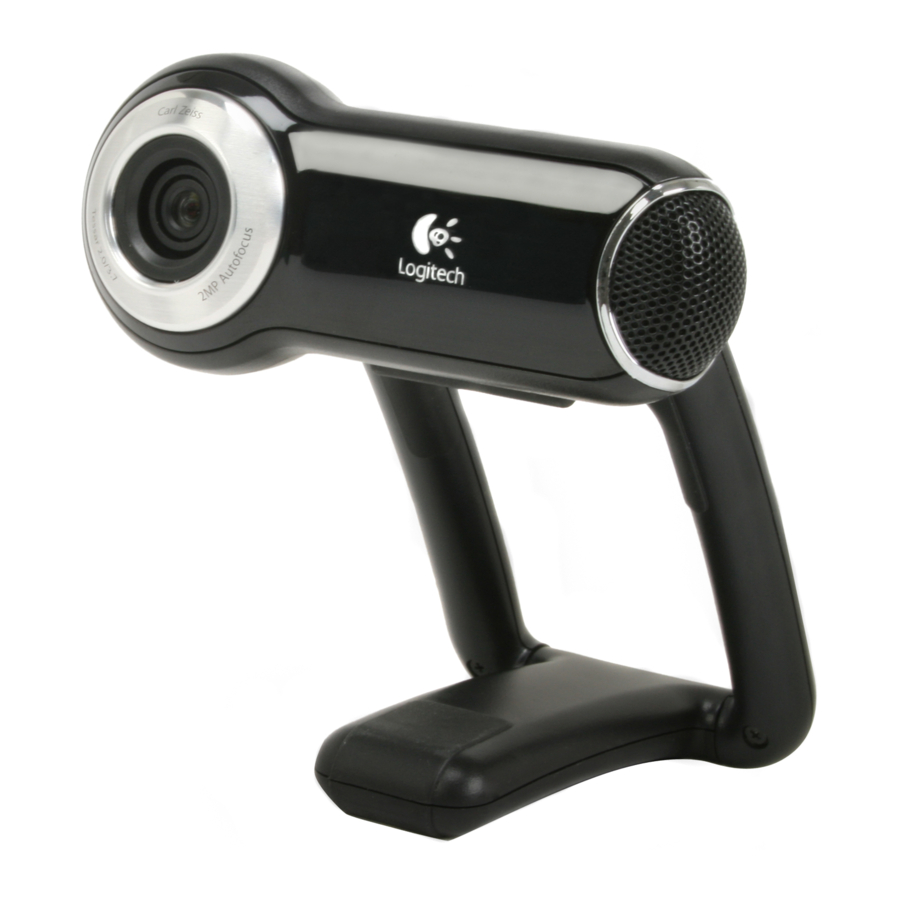Logitech QuickCam Pro 9000 Manual