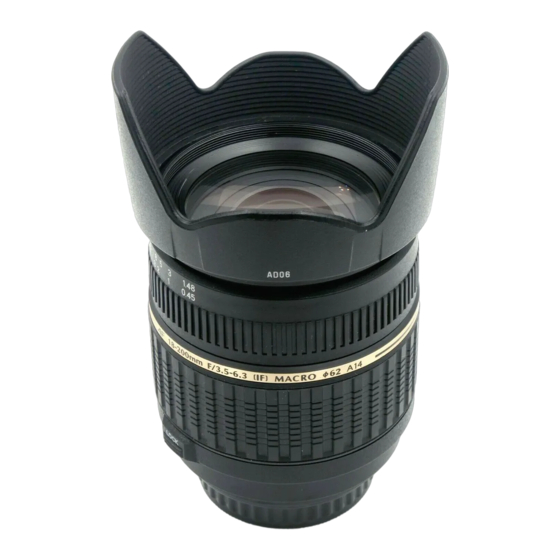 Tamron A14 Specification