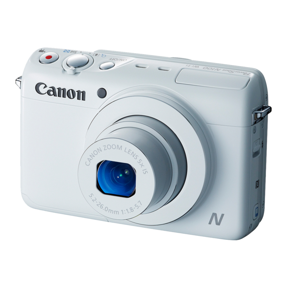 Canon PowerShot N100 User Manual