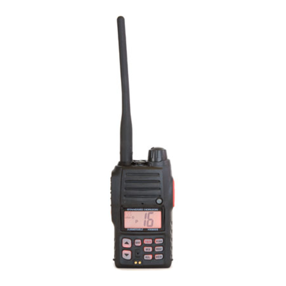 Standard Horizon HX600S User Manual