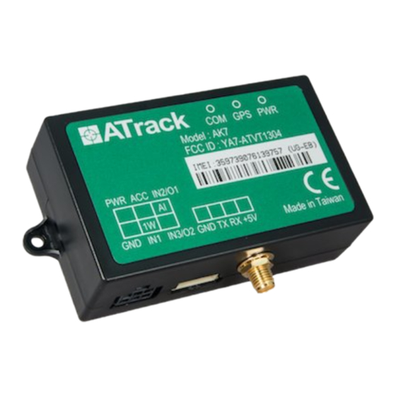 ATrack AK7 User Manual