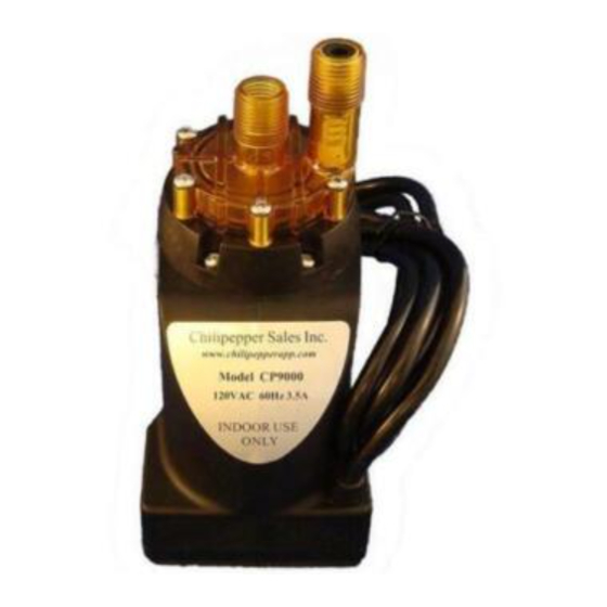 Chilipepper CP9000 Installation Instructions Manual