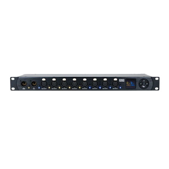 Event Lighting SPLIT228RDM Manuals