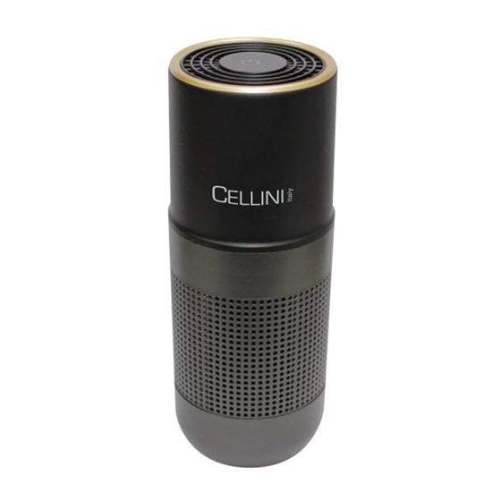 Cellini CAP3 Air Purifier Filter Manuals