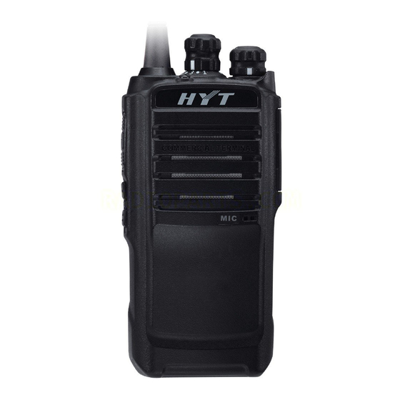 Hytera TC-508U1 Manual
