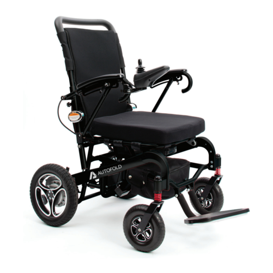 Drive DeVilbiss Healthcare AutoFold Instructions For Use Manual