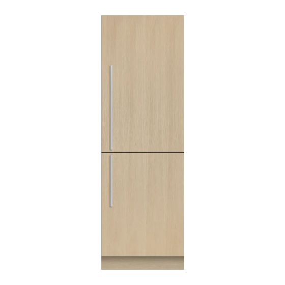 Fisher & Paykel RS2474BRU Installation Manual
