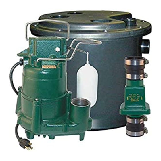 Zoeller 132 Installation Instructions Manual