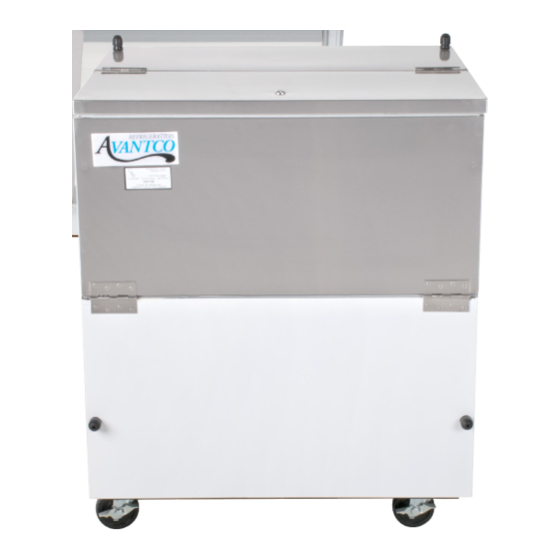 Avantco 178MC34HC User Manual
