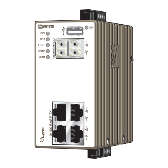 Westermo Lynx DSS L206-F2G EX User Manual