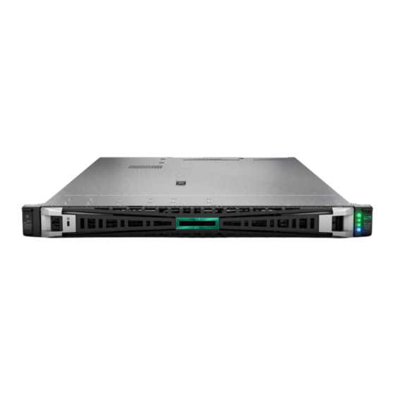 Hpe ProLiant DL360 Gen11 Manuals | ManualsLib