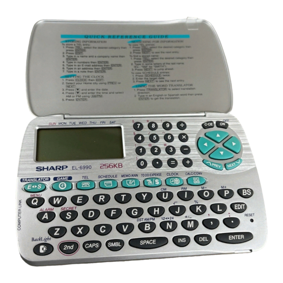 Sharp EL-6990 Specification
