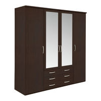 Argos New Hallingford 4 Door 3 Drawer Wardrobe Assembly Instructions Manual