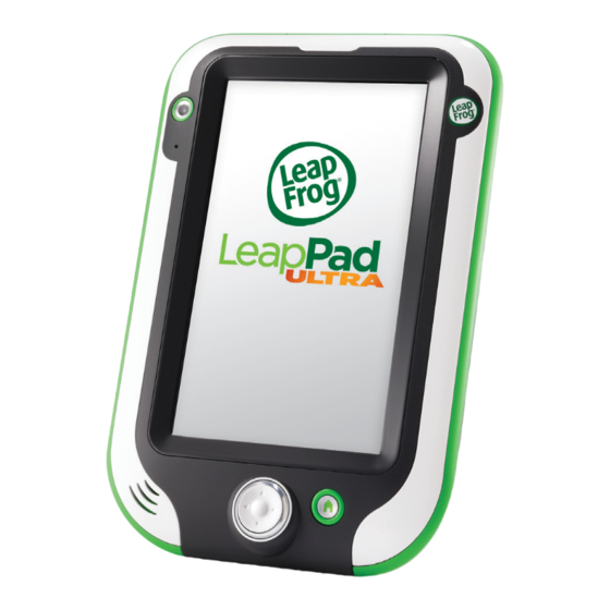 LEAPFROG LEAPPAD ULTRA QUICK START MANUAL Pdf Download | ManualsLib