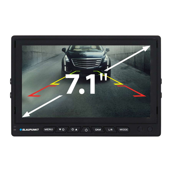 Blaupunkt RVM 7.1 Owner's Manual