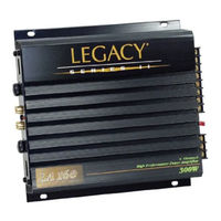 Legacy LA 160 User Manual