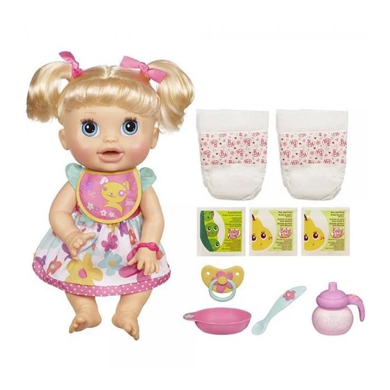 Hasbro Baby Alive Real Surprises Baby Manual