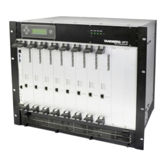 TANDBERG MPS 200 Administrator's Manual