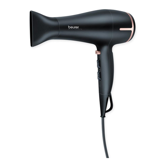 Beurer HC 63 Instructions For Use Manual