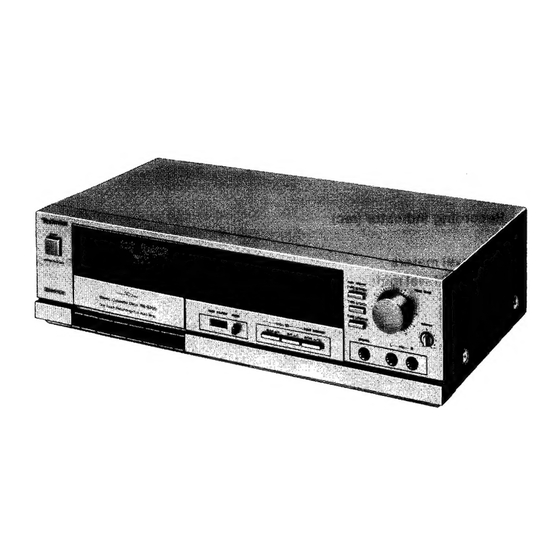 Technics RS-B205 Service Manual
