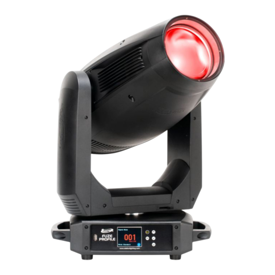 Elation FUZE PROFILE FUZ495 Manual