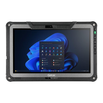 Getac F110G7 User Manual