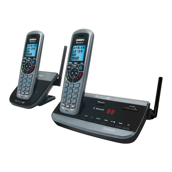 UNIDEN BLUETOOTH XDECT R035BT OWNER'S MANUAL Pdf Download ManualsLib