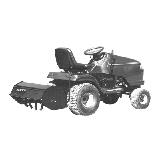 Bercomac 700312-1 Owner's Manual